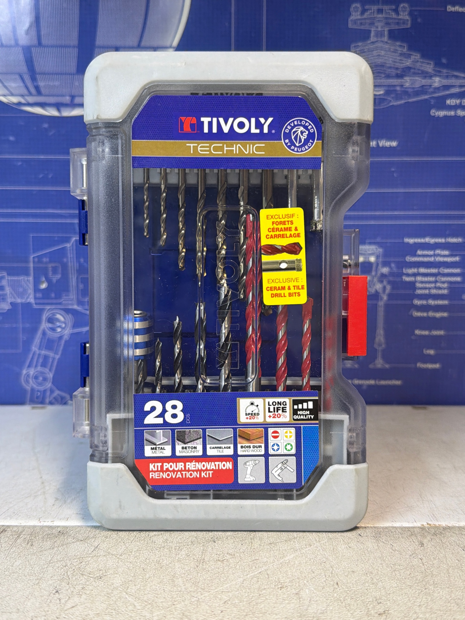 Tivoly Technic Kit pour rénovation 28 pièces