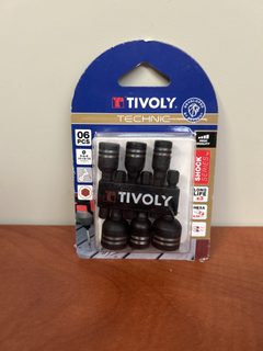Tivoly Technic Shock Series - Jeu d’embouts (6 pièces)