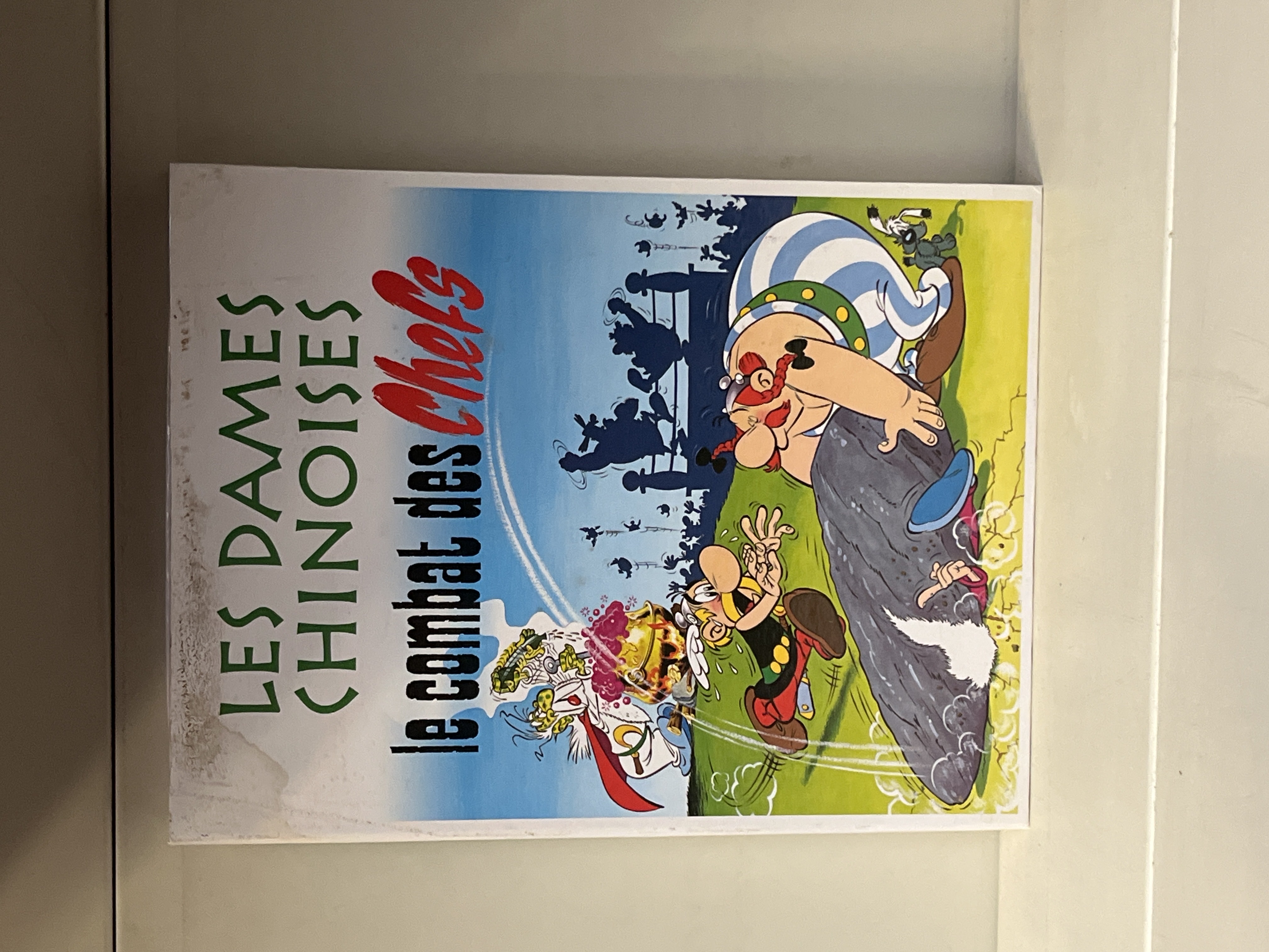 Astérix – Les Dames Chinoises « Le combat des chefs » (jeu de société)