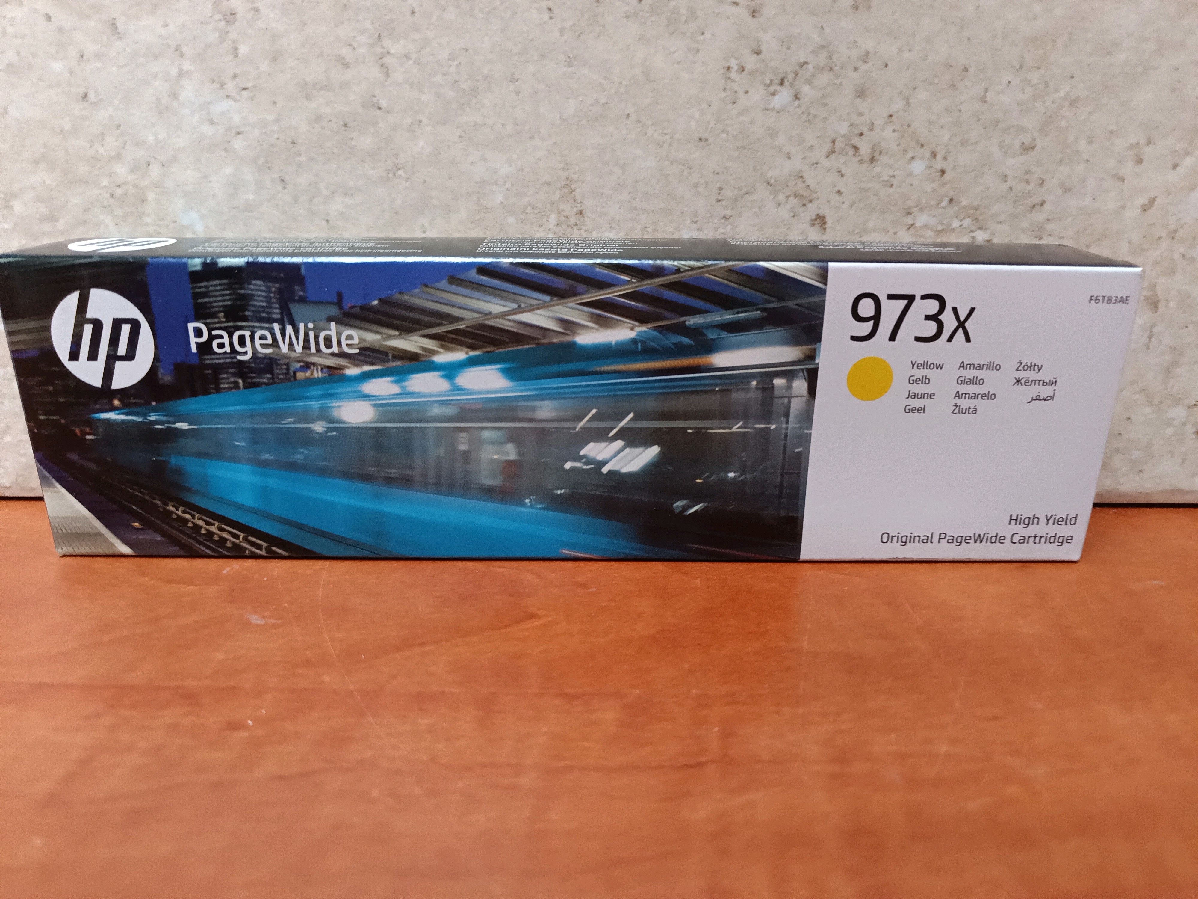 HP PageWide 973X Jaune - Cartouche d’encre High Yield originale