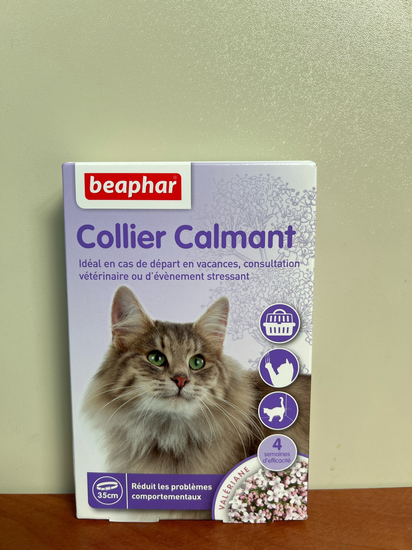 beaphar Collier Calmant 35 cm – 4 semaines (valériane)