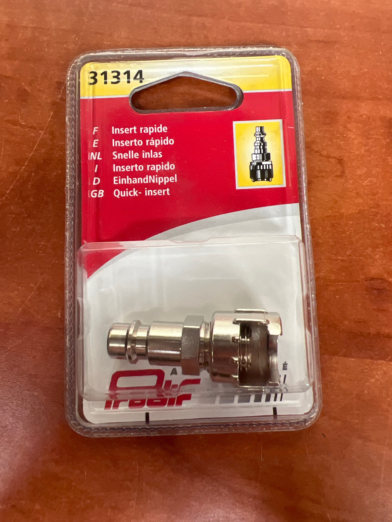 Insert rapide pour air comprimé 31314