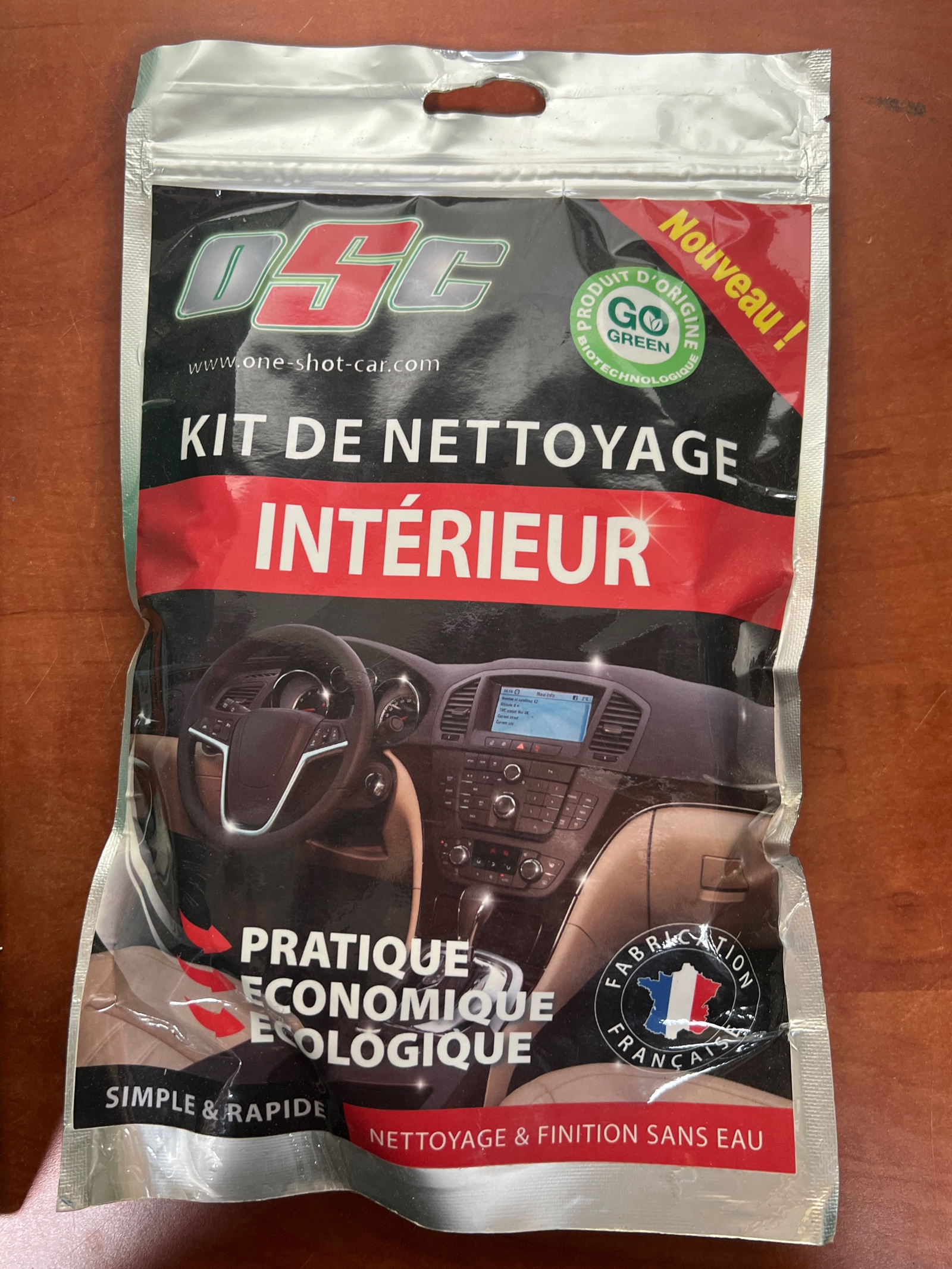 OSC Kit de nettoyage intérieur voiture