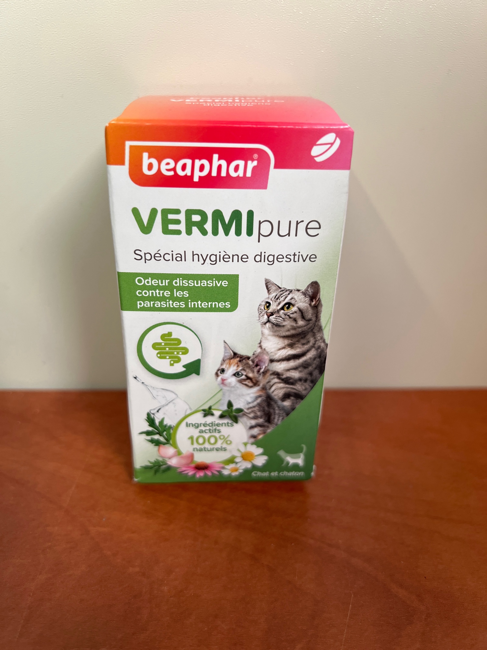 beaphar VERMIpure – Spécial hygiène digestive pour chats et chatons