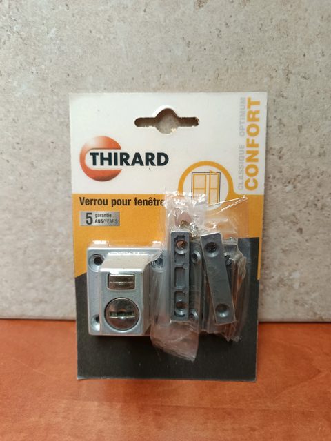 Thirard Verrou pour fenêtre Confort