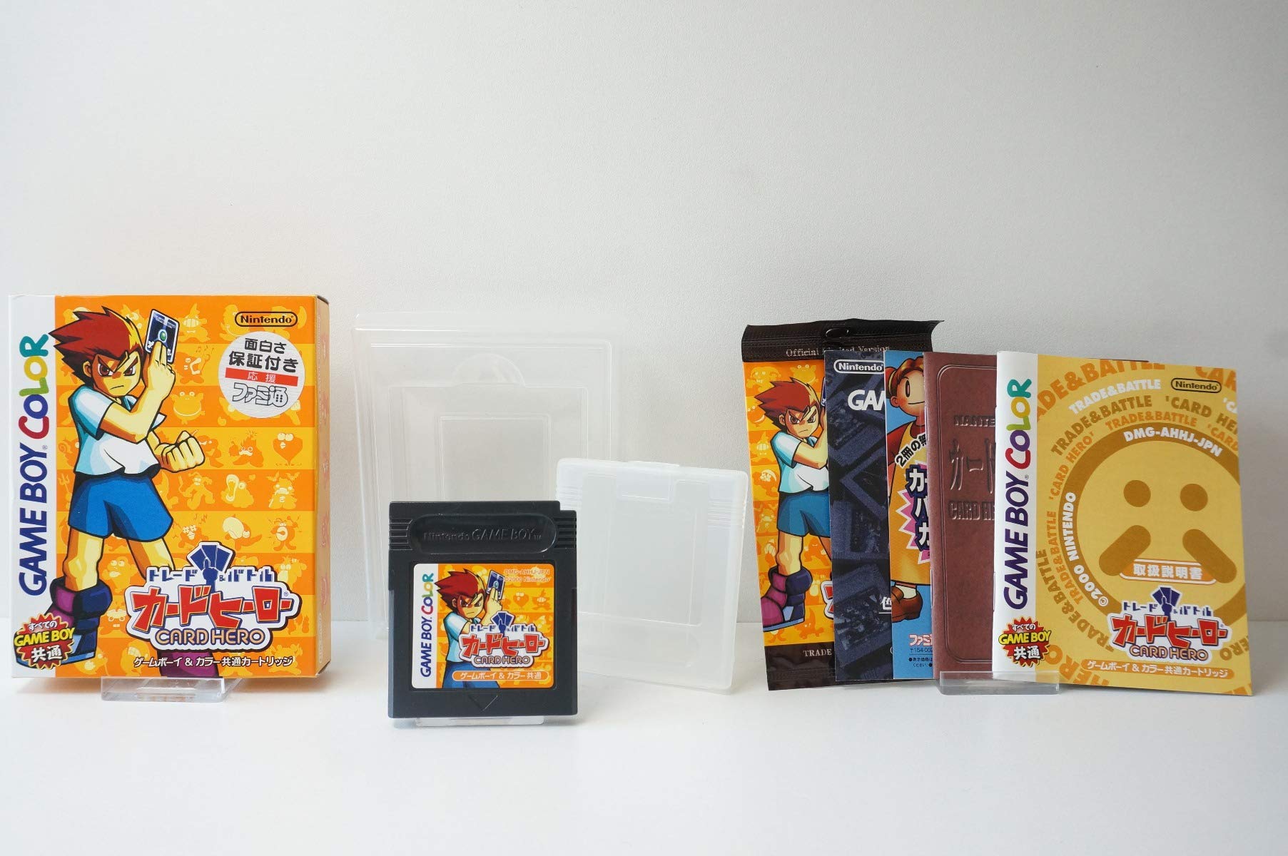 Card Hero: Trading And Battle Jeu Nintendo Game Boy Color Import Japon
