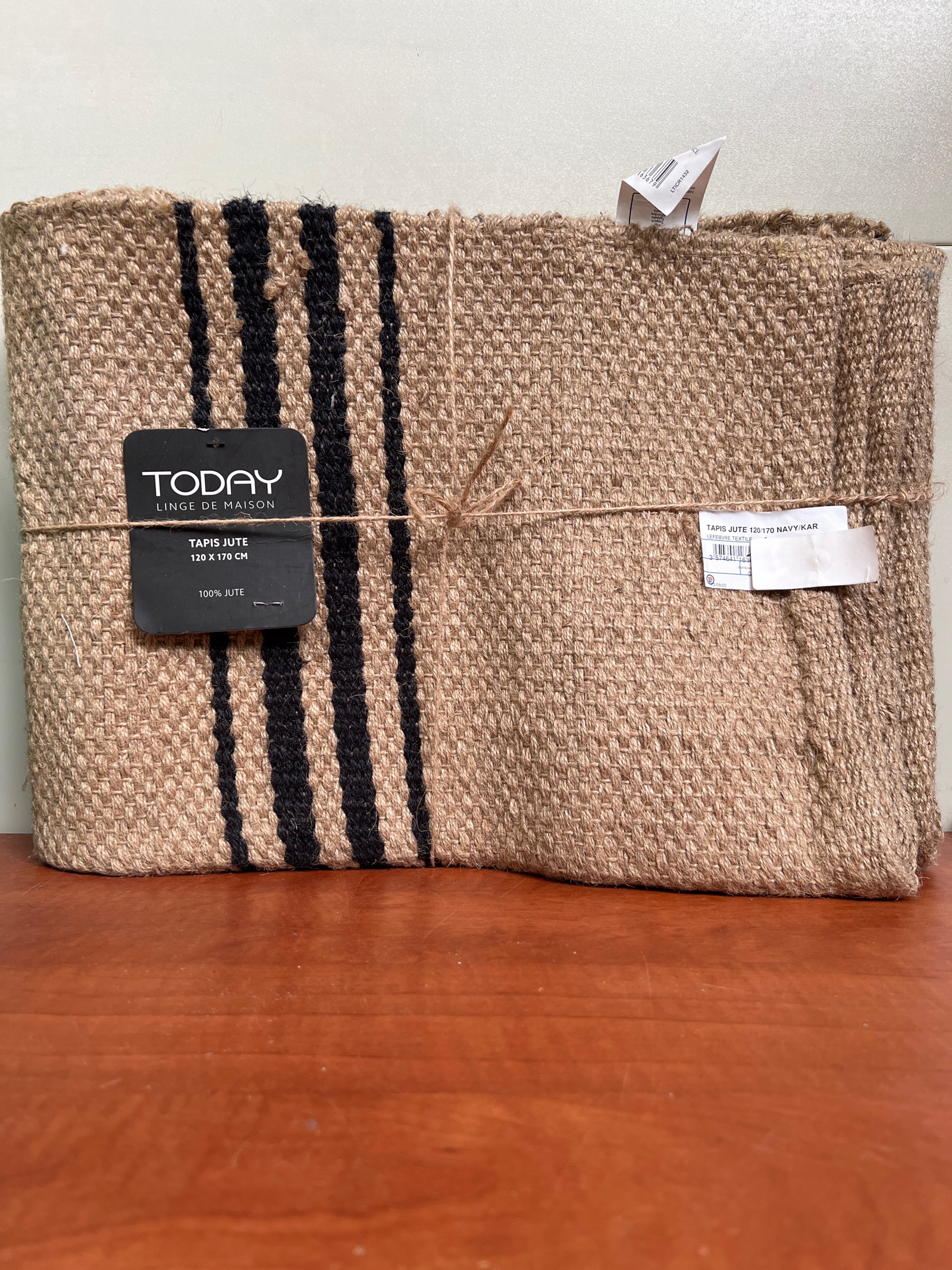 Today Tapis en jute 60 x 90 cm