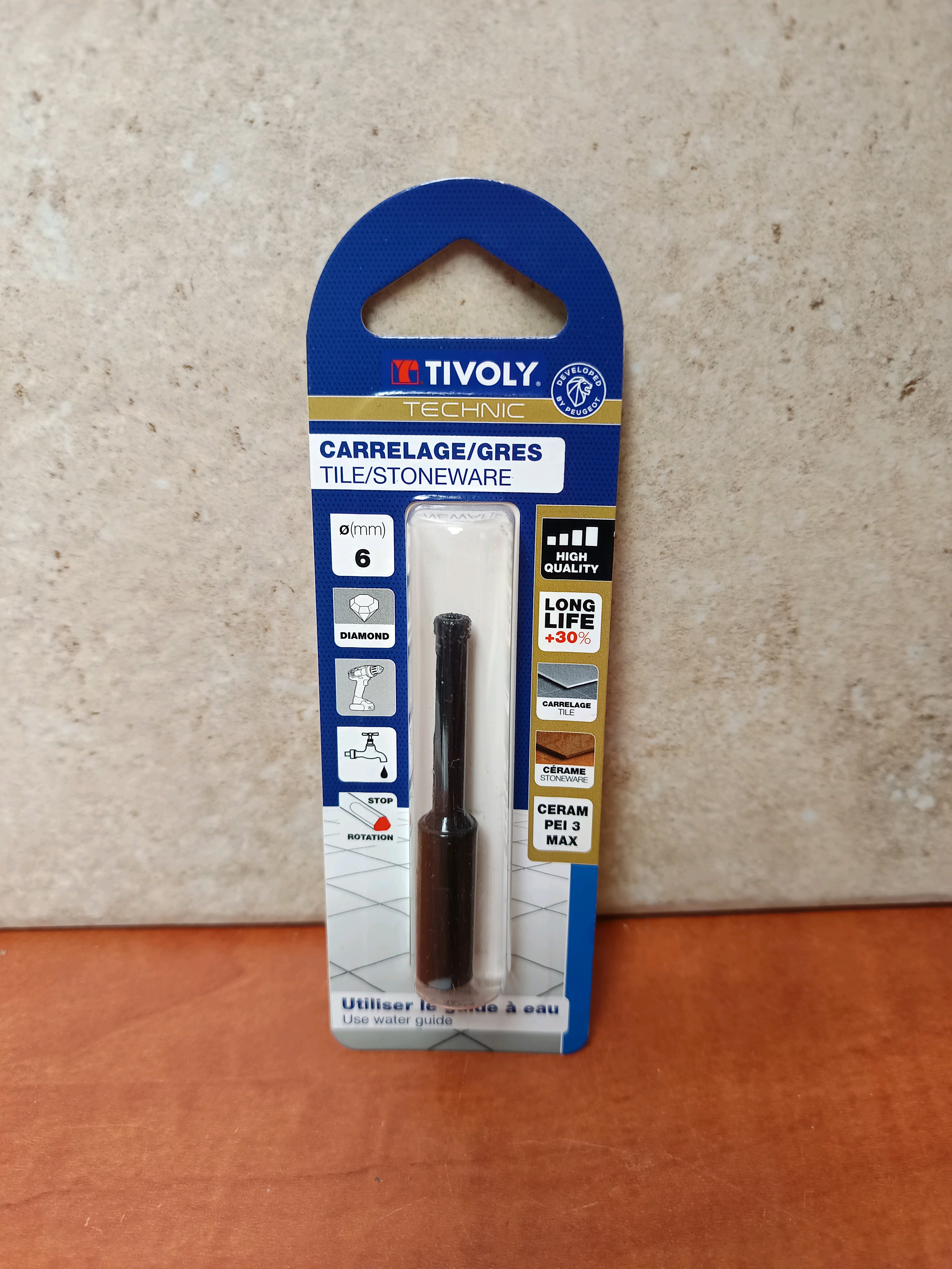 Tivoly Technic Foret carrelage/grès Ø6 mm