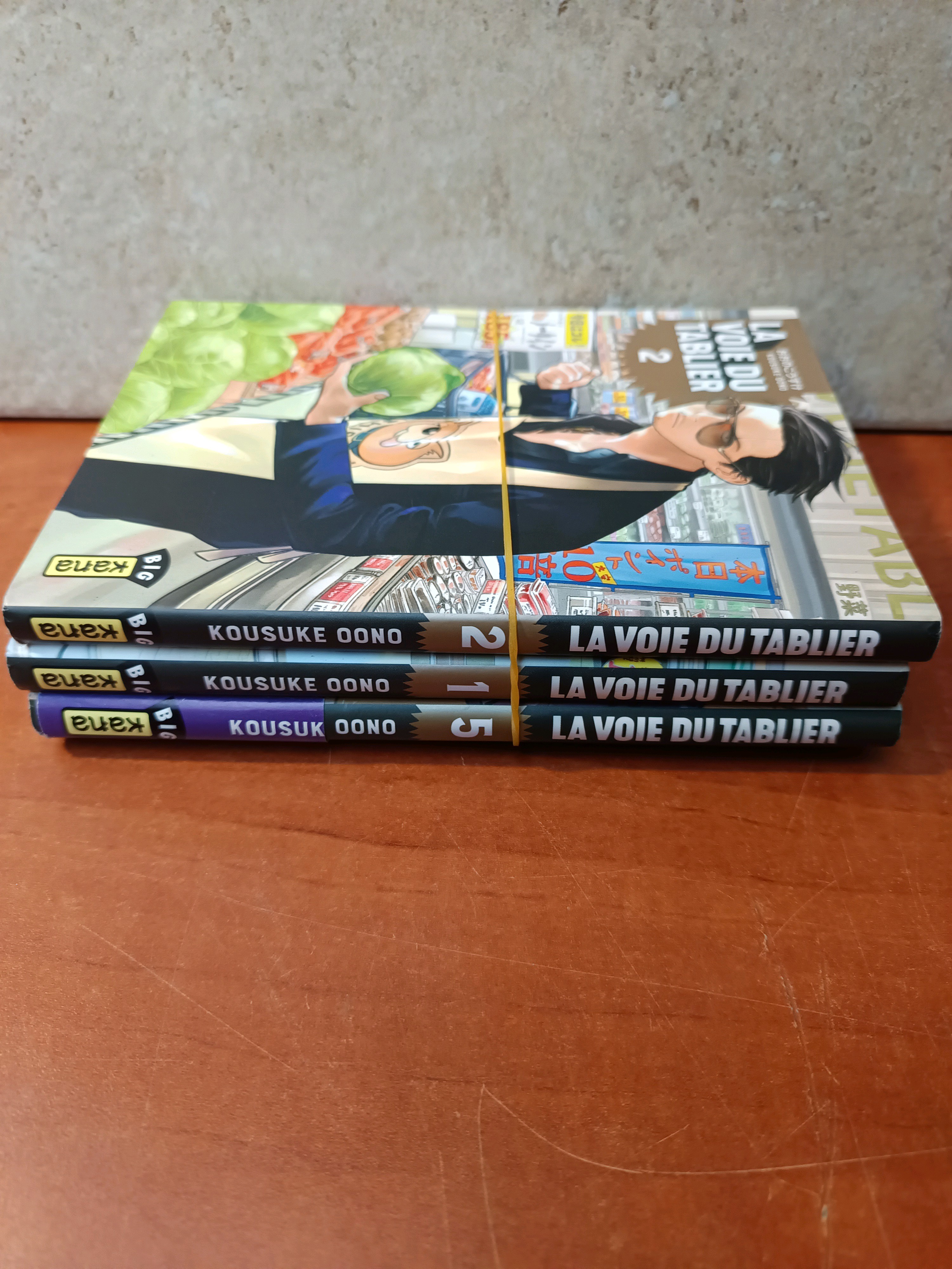 Kana - La Voie du Tablier - Lot tomes 1, 2 et 5 (Kousuke Oono)