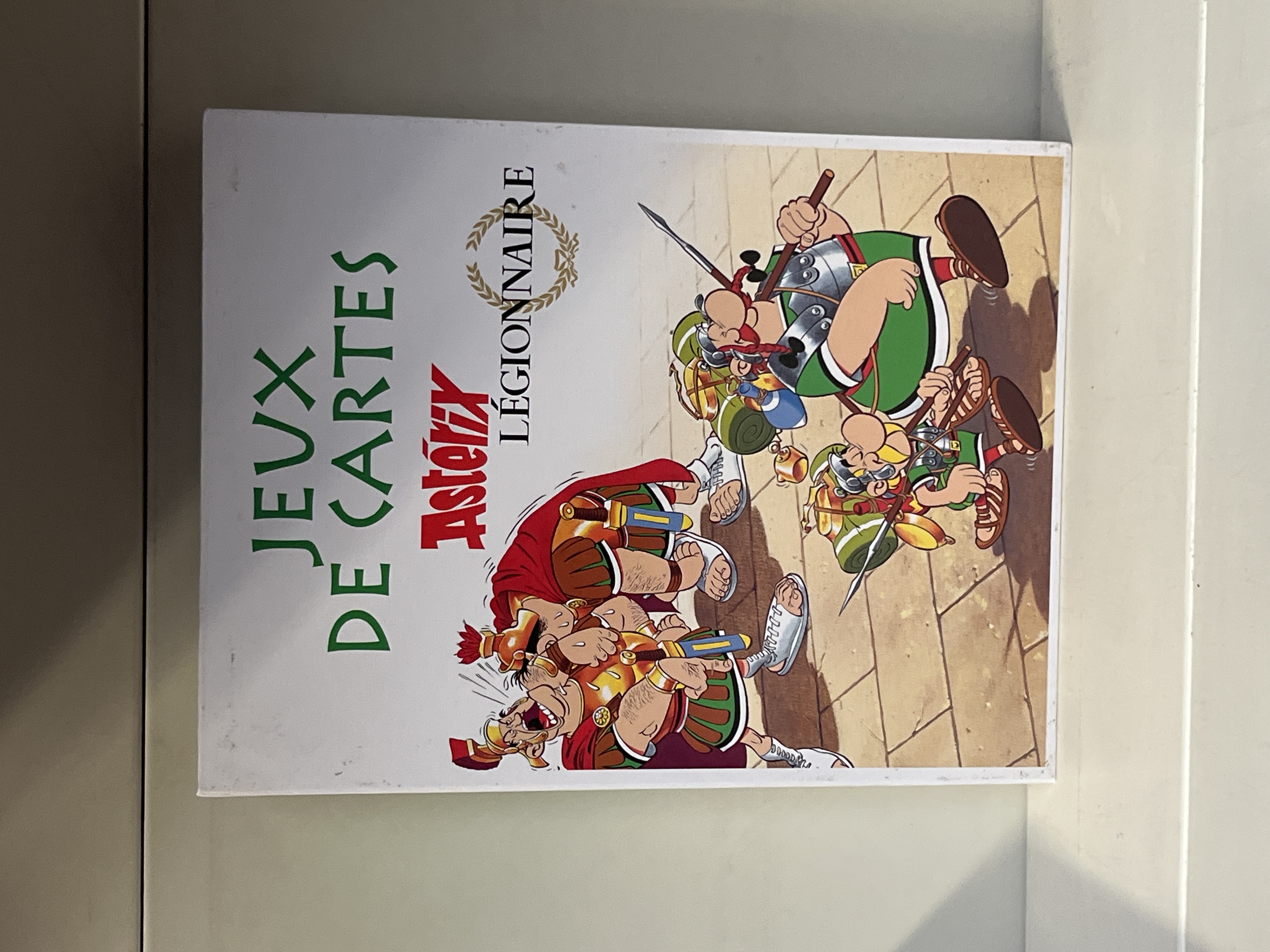 Jeu de cartes Astérix Légionnaire