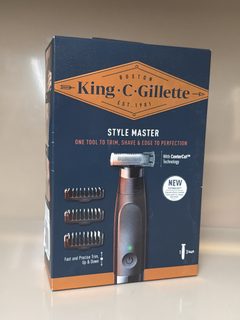 King C. Gillette Style Master – Tondeuse/rasoir pour barbe