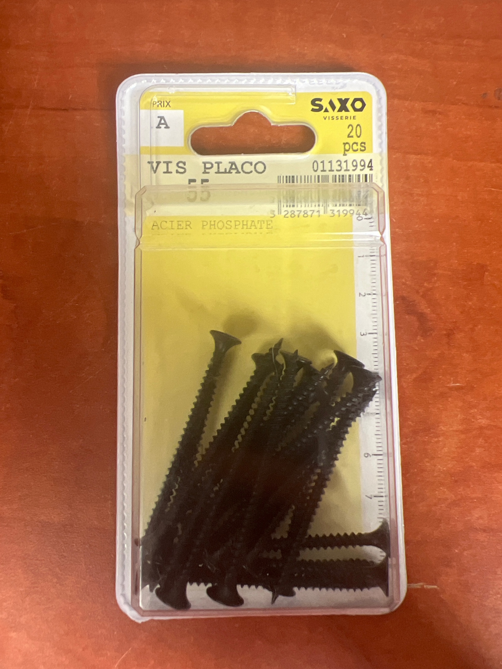 SAXO VISSERIE Vis placo en acier phosphaté