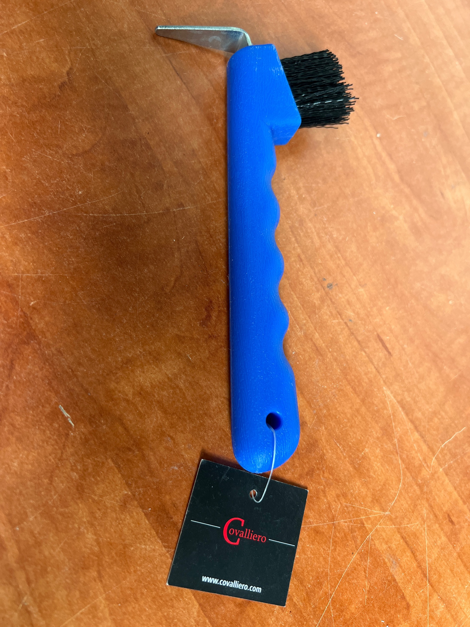 Covalliero cure-pied avec brosse bleu