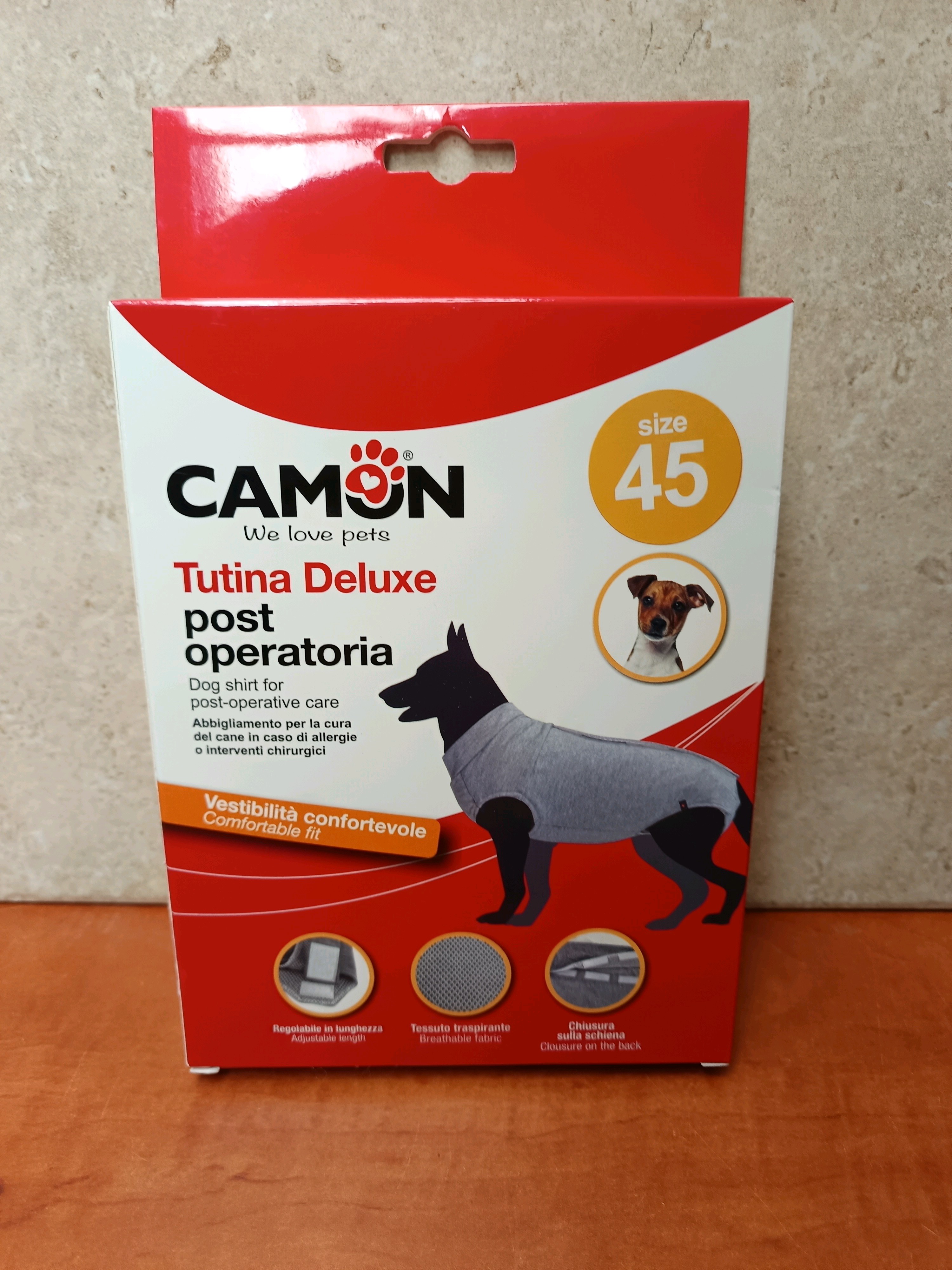 Camon Tutina Deluxe post operatoria pour chien - taille 45