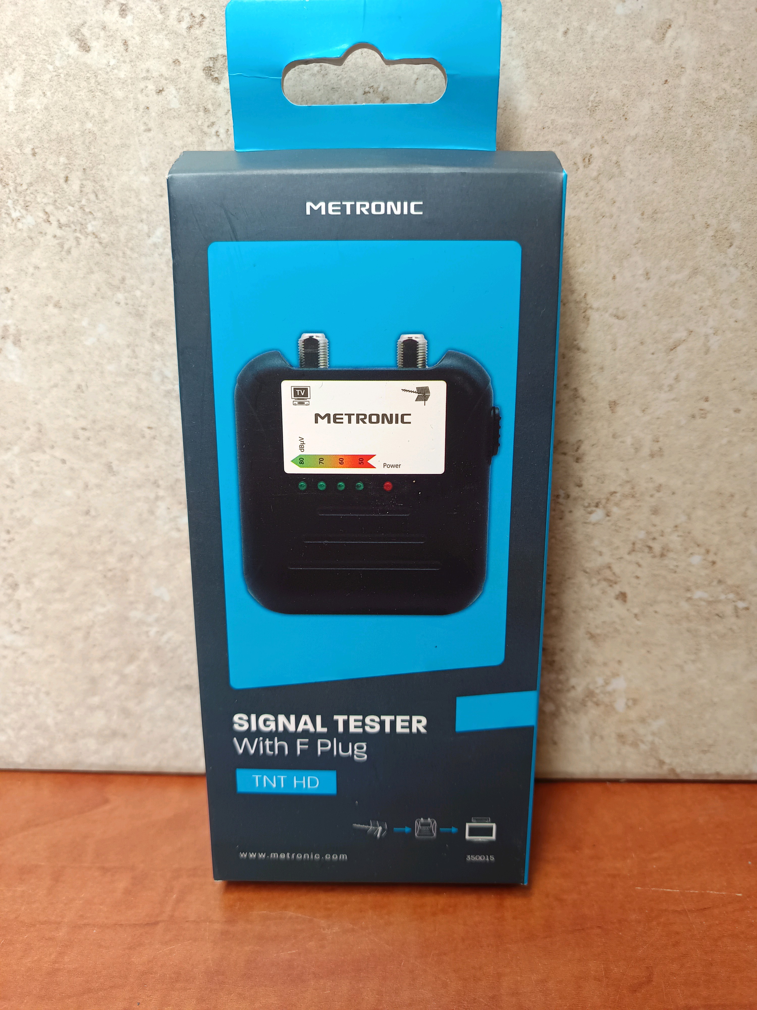 Pointeur d'antenne TNT, fiche femelle, Metronic