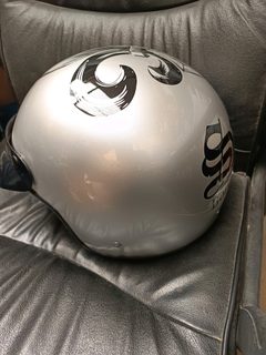 Casque moto jet Smet C130 argent - Taille L
