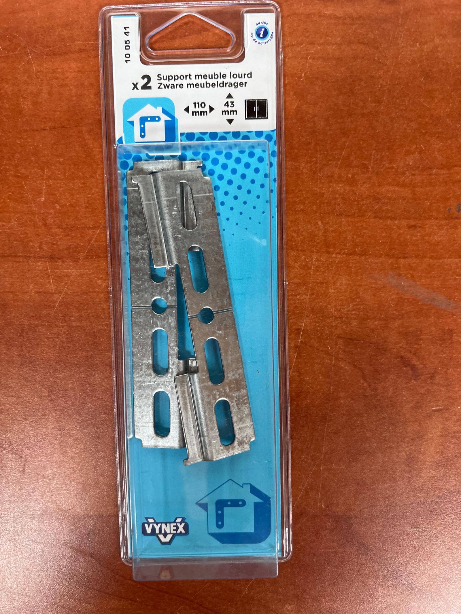 Vynex Support meuble lourd (x2) 110 mm / 43 mm