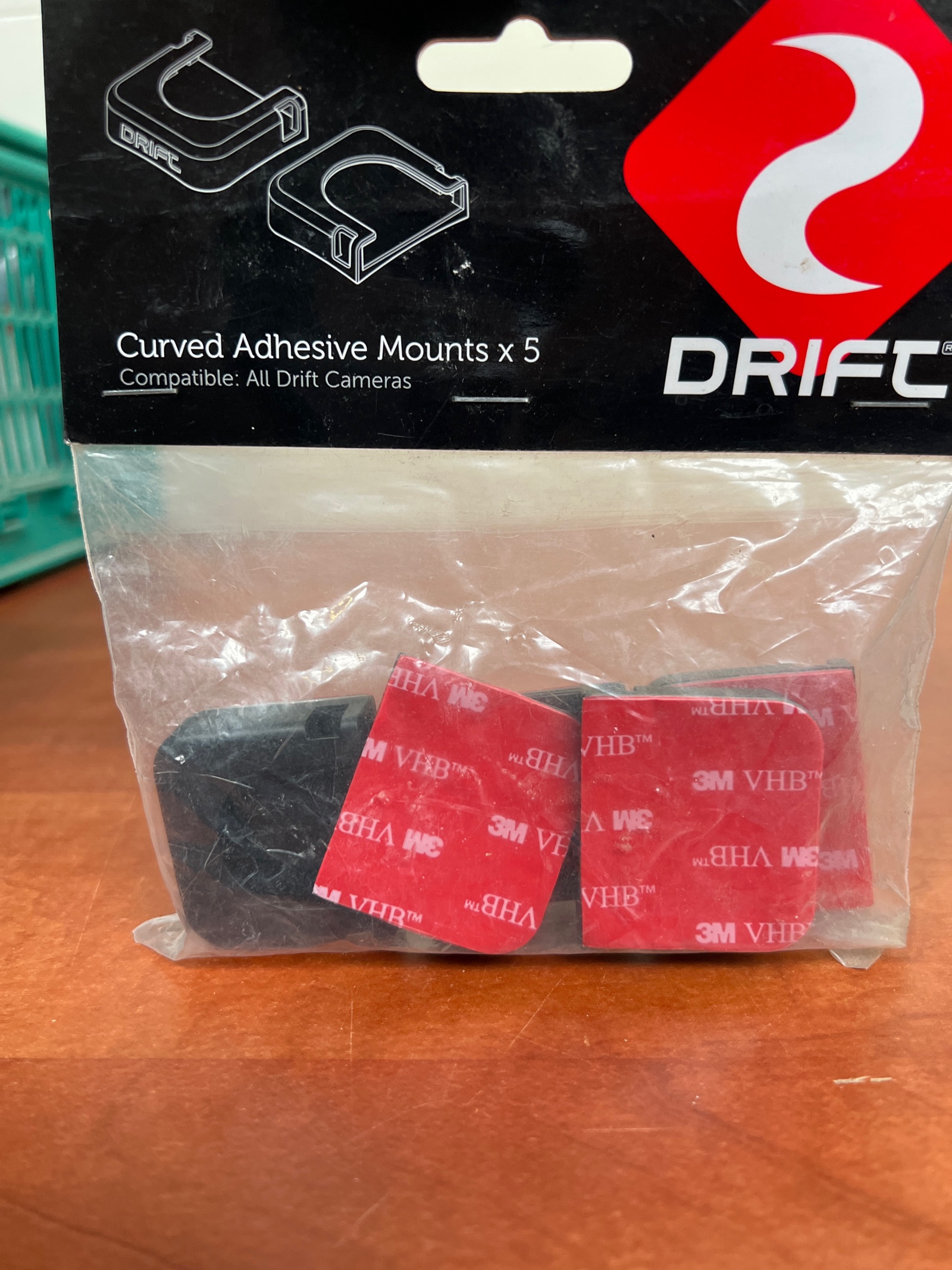Drift Curved Adhesive Mounts x5