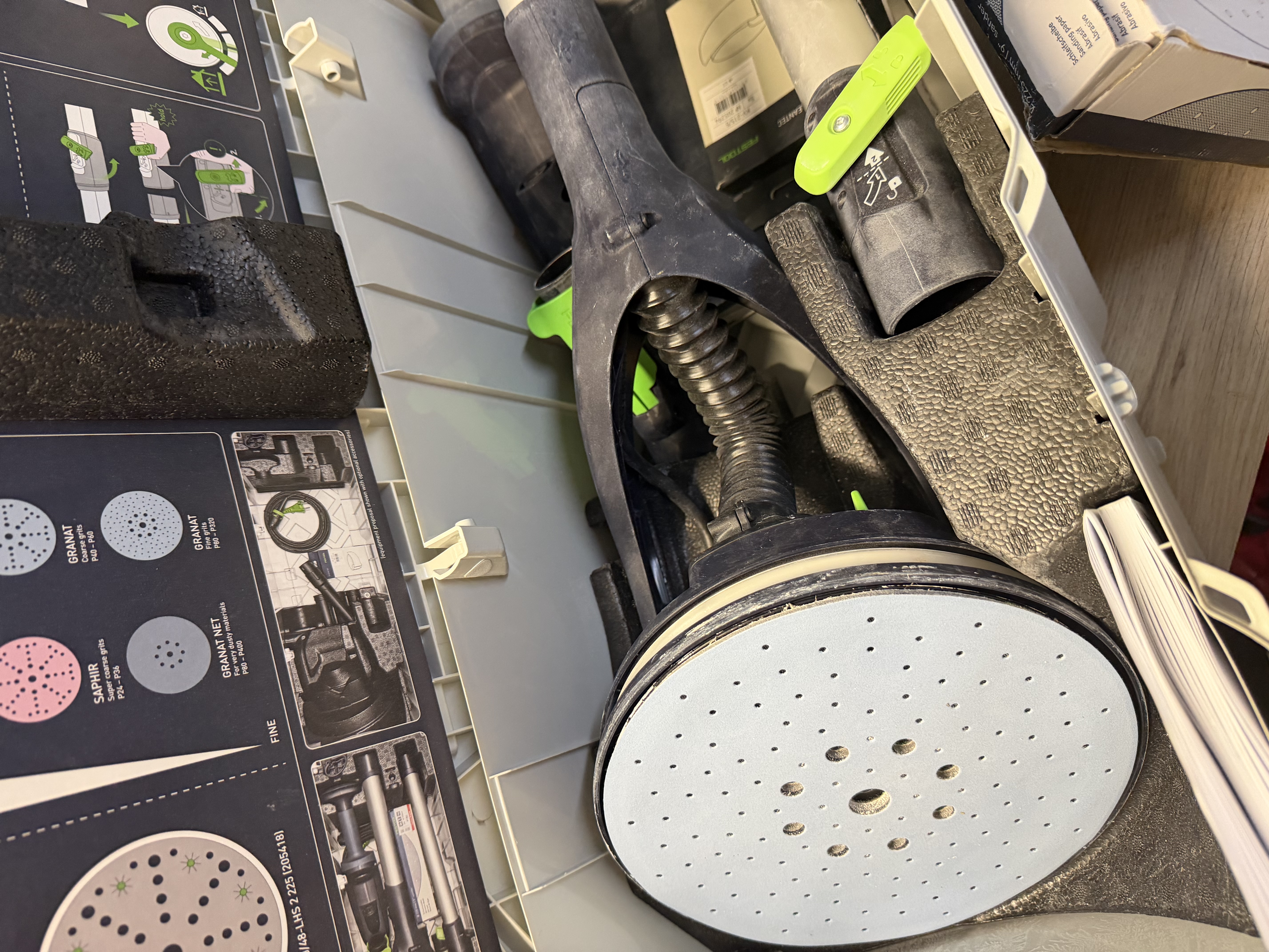 Ponceuse girafe Festool 225 mm avec coffret Systainer — photo 2