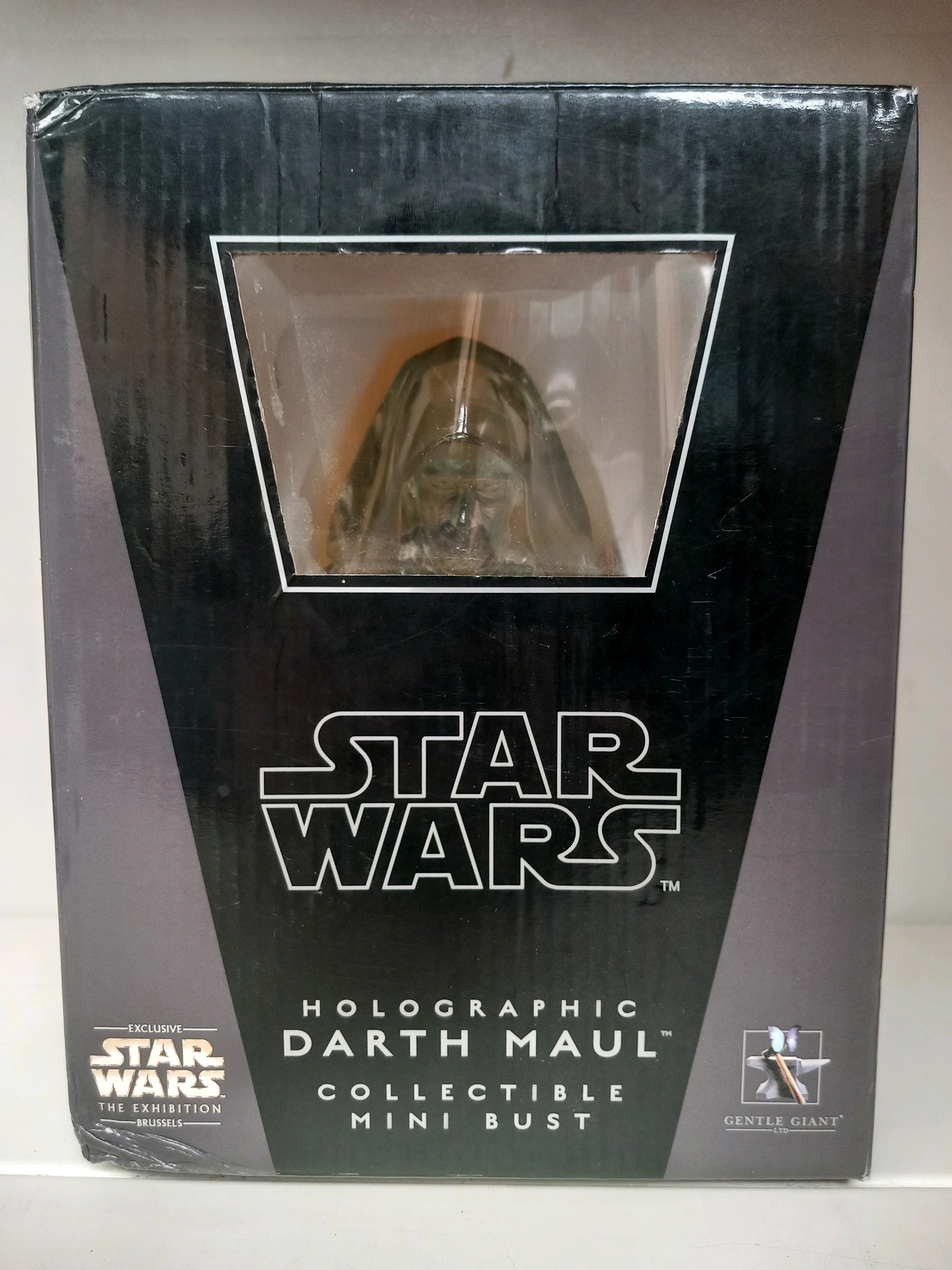 Gentle Giant Star Wars Holographic Darth Maul Collectible Mini Bust