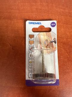Dremel 504 roue à lamelles grain 80 28,6 mm
