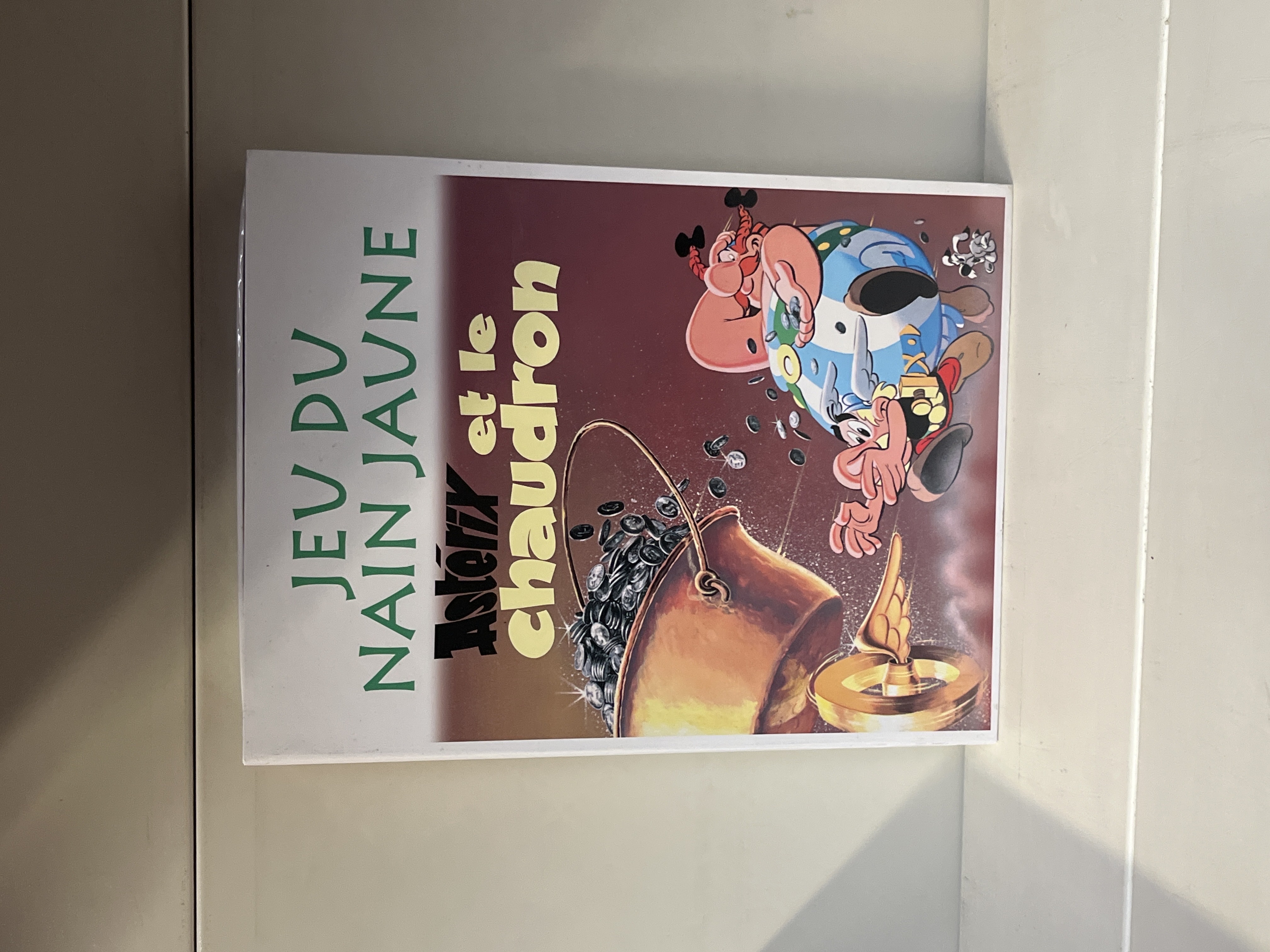 Jeu du Nain Jaune - Astérix et le Chaudron
