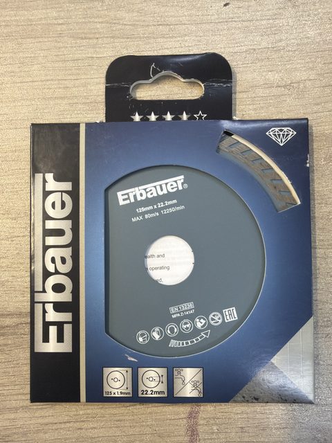Erbauer disque diamant segmenté