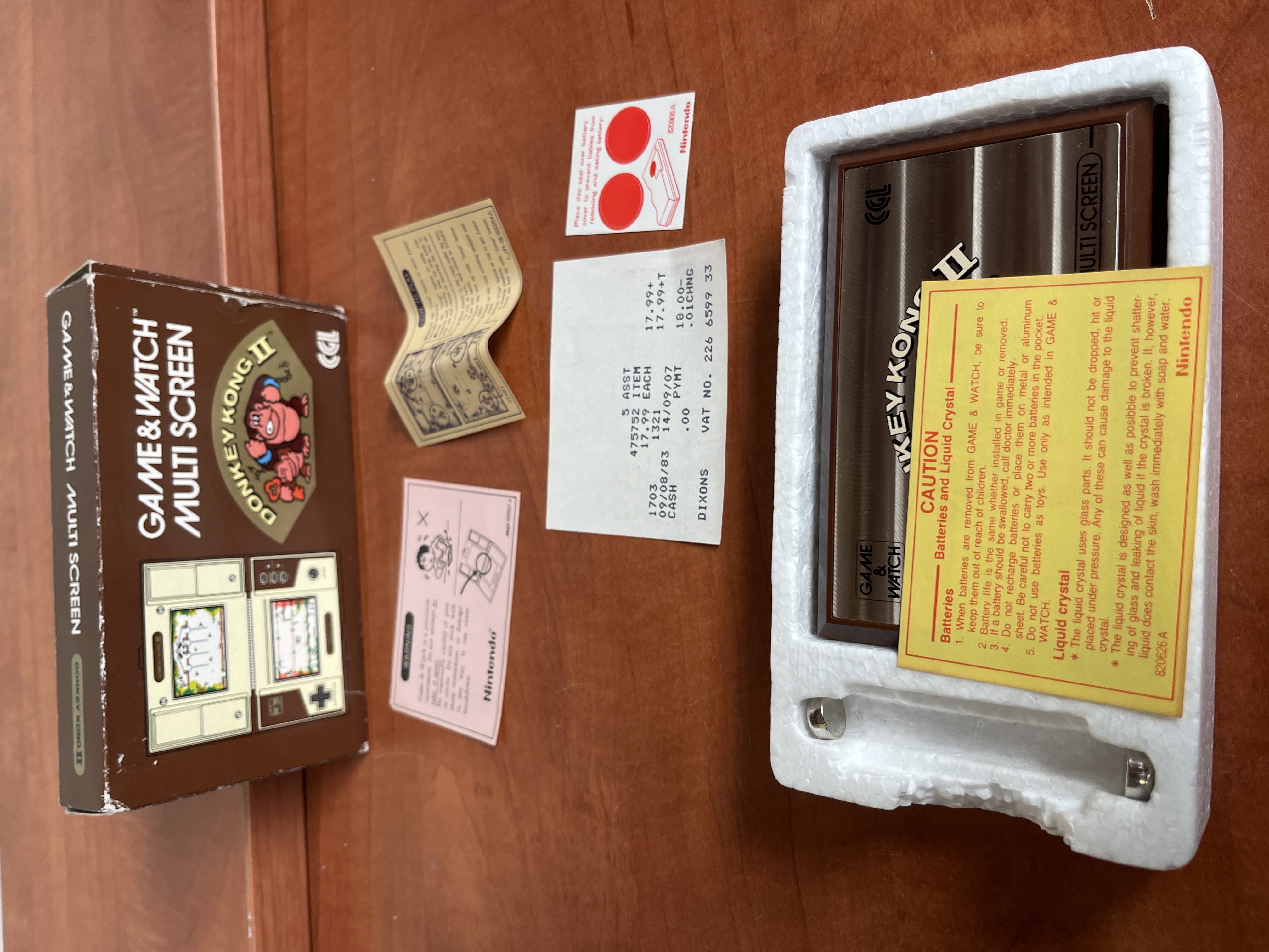Game & Watch Multi Screen Donkey Kong II (CGL)