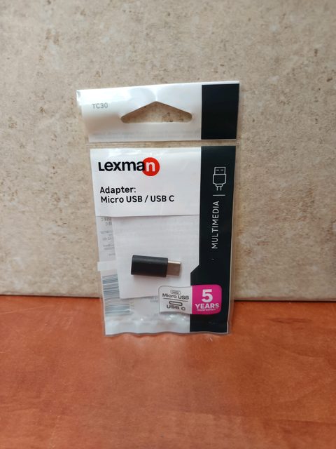 Lexman TC30 adaptateur Micro USB vers USB-C
