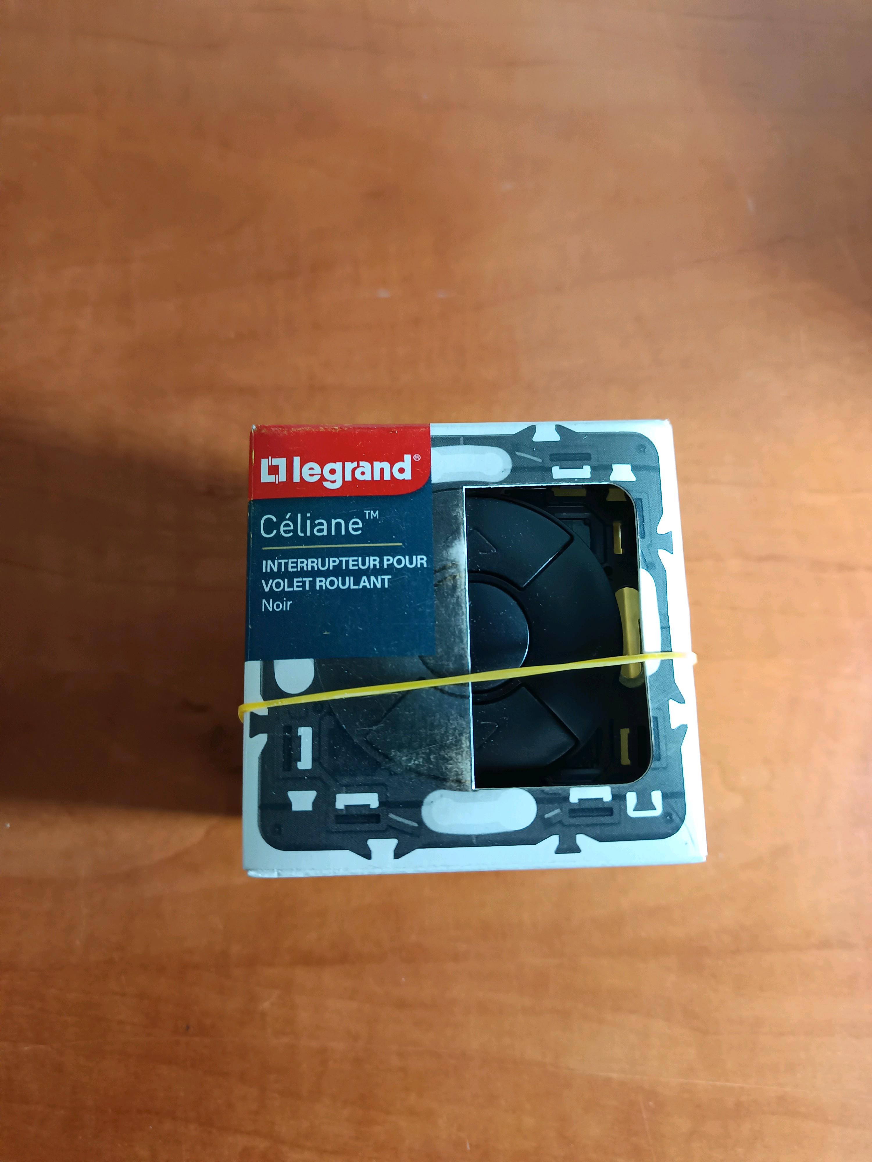 Legrand Céliane interrupteur pour volet roulant - Noir