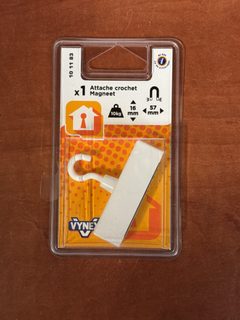 Vynex Attache Crochet Aimant - Blanc