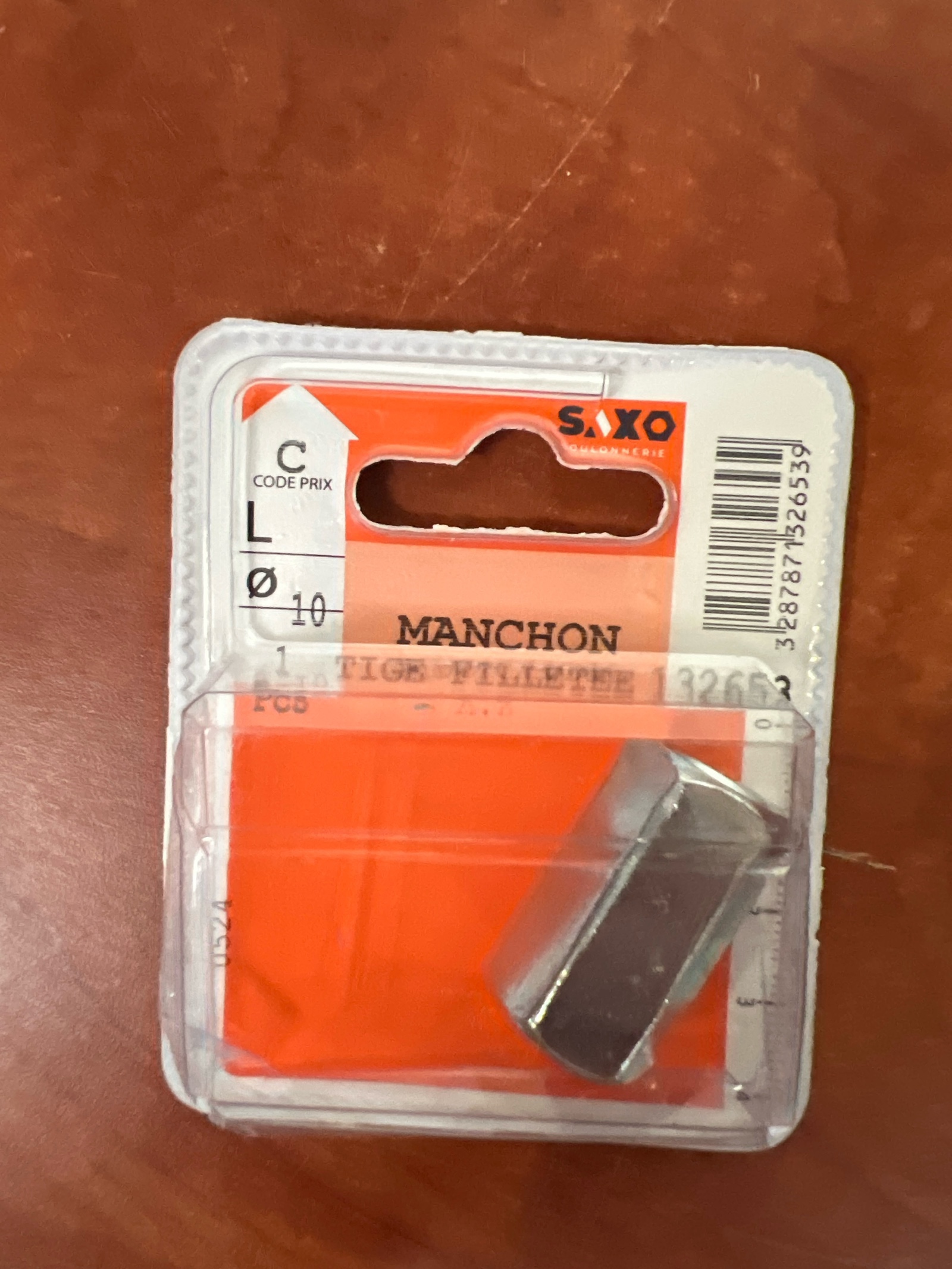 Saxo Manchon pour tige filetée Ø10