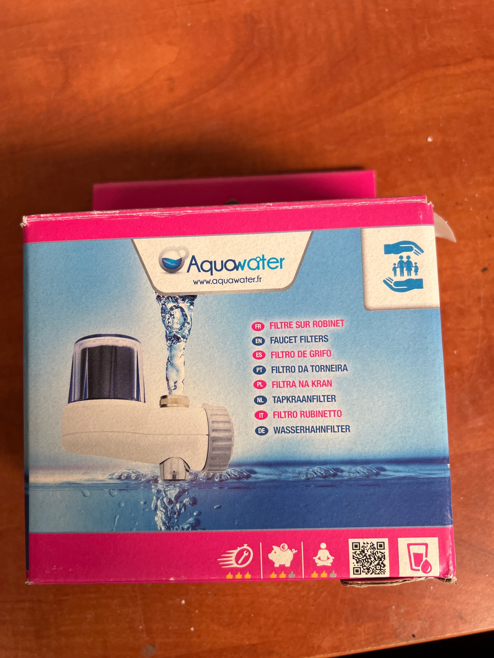 Aquawater Filtre sur robinet