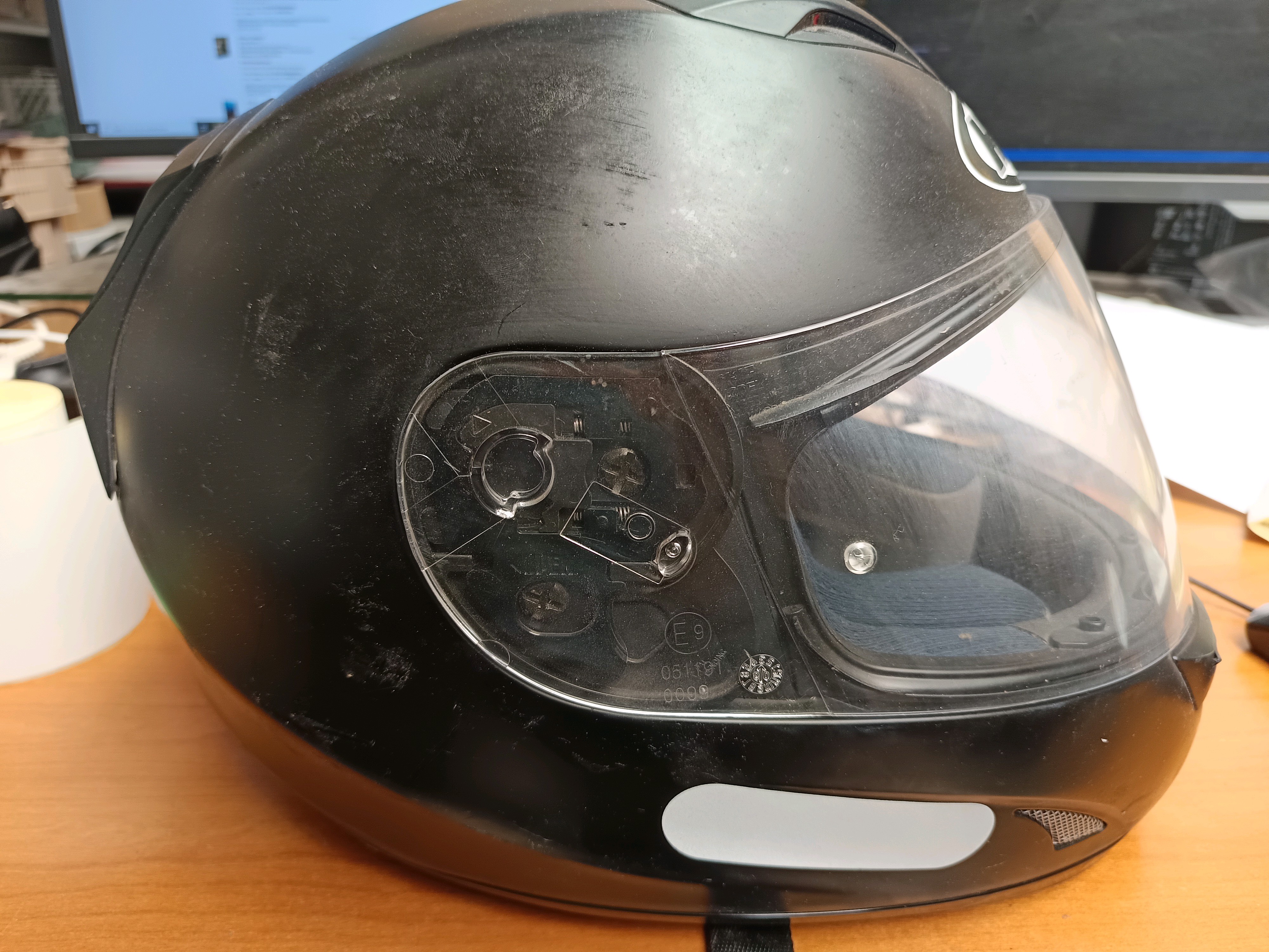 Casque moto intégral HJC FG-15 noir - Taille L