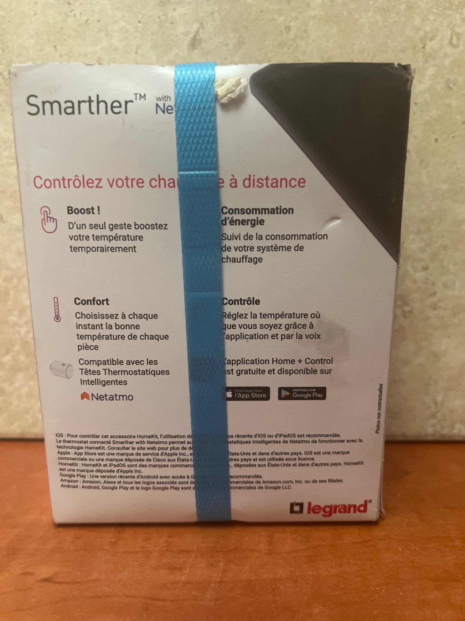 Legrand Smarther with Netatmo thermostat connecté — photo 2