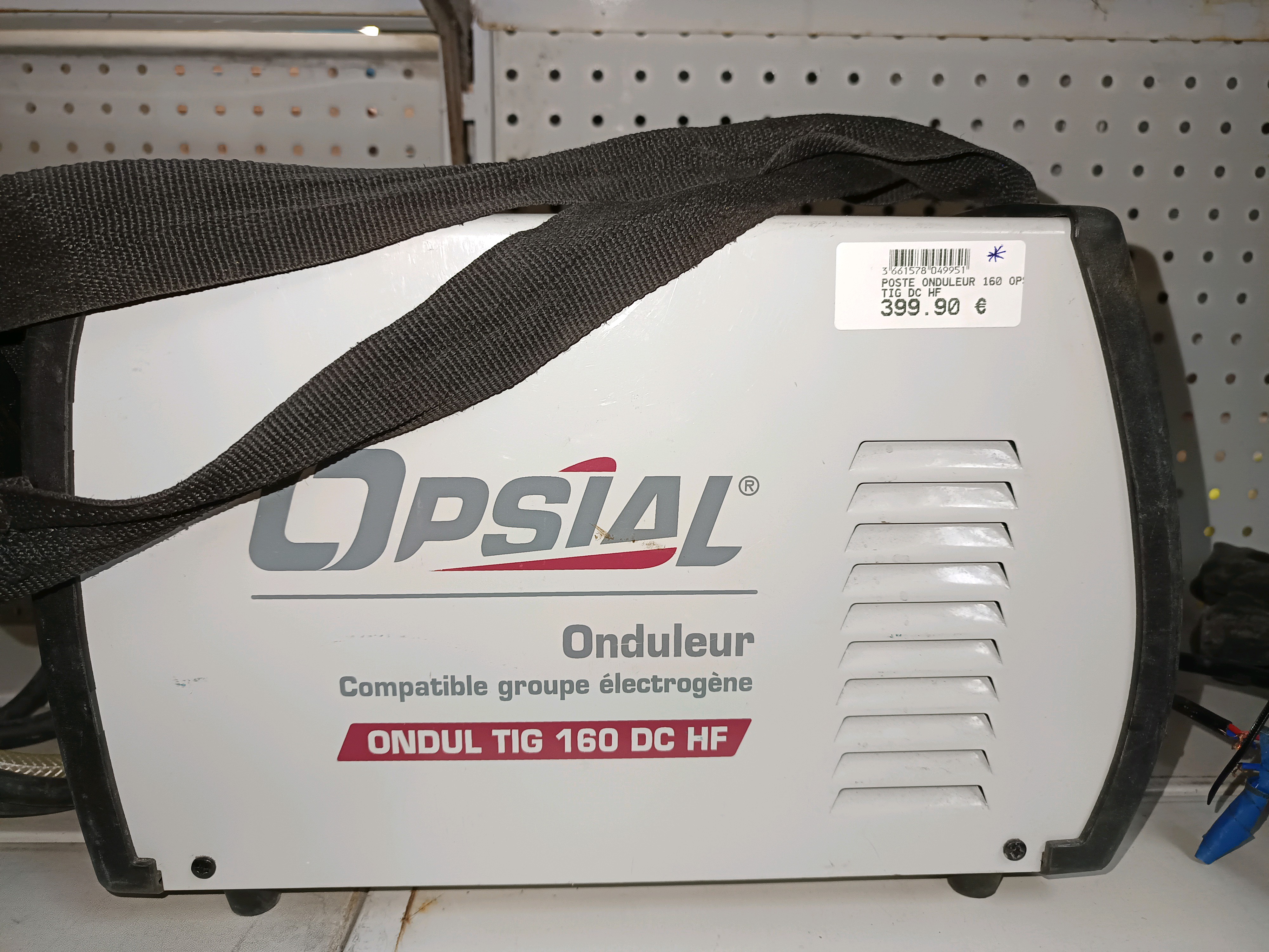 Onduleur OPSIAL ONDUL TIG 160 DC HF compatible groupe électrogène