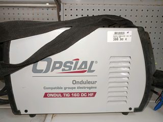 Onduleur OPSIAL ONDUL TIG 160 DC HF compatible groupe électrogène