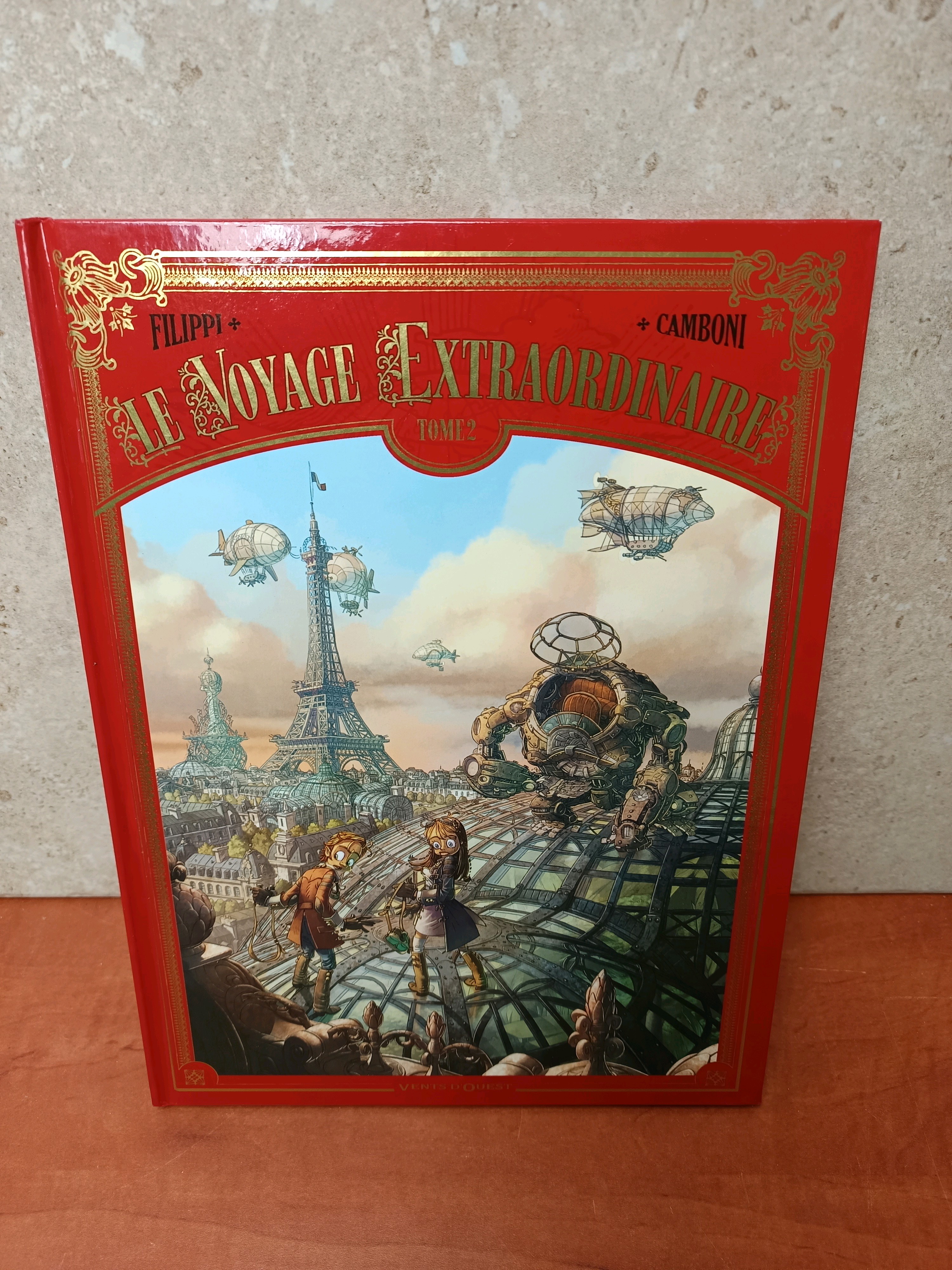 BD Le Voyage Extraordinaire Tome 2 - Filippi & Camboni