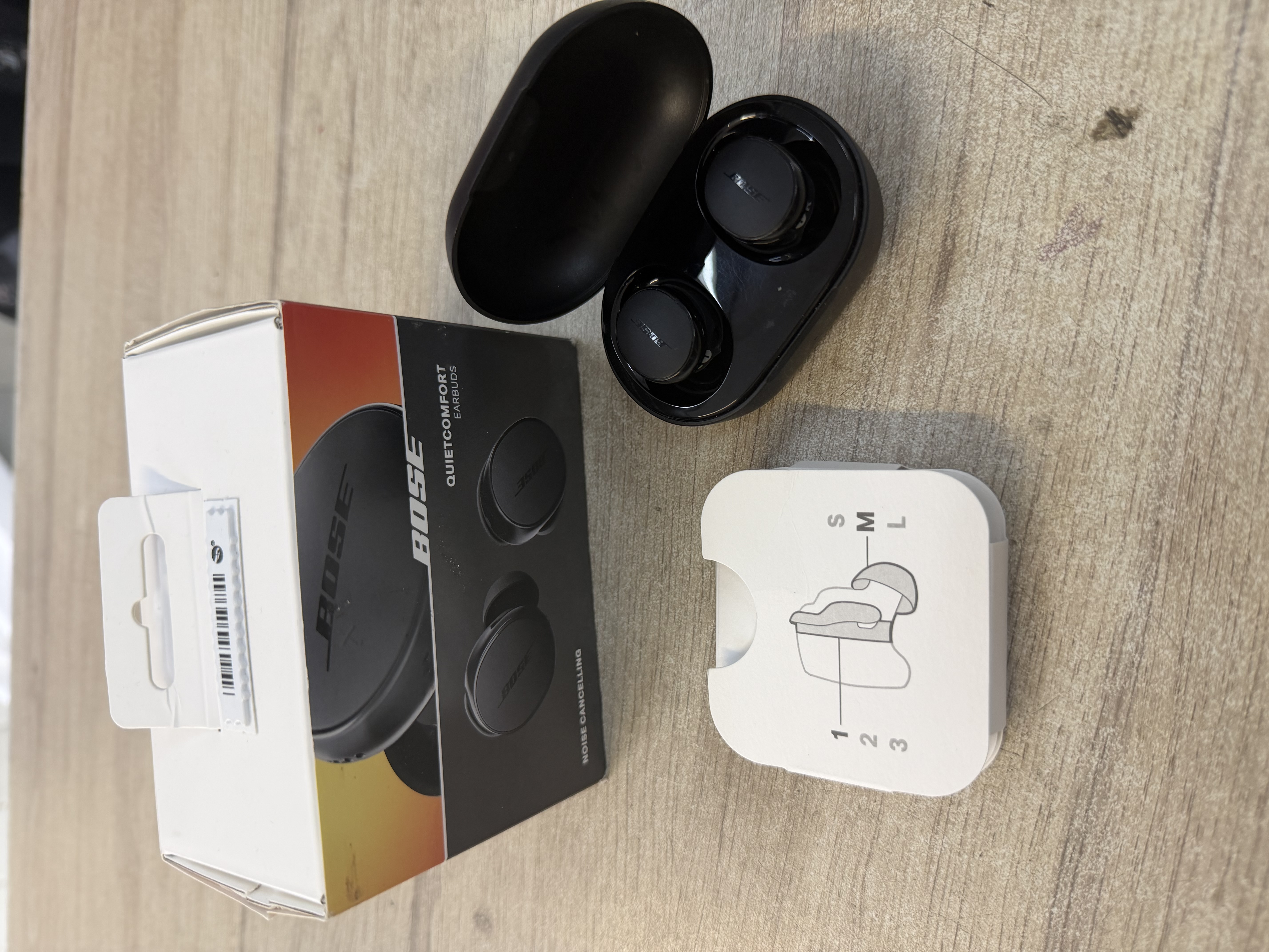 Écouteurs Bose QuietComfort Earbuds - noir