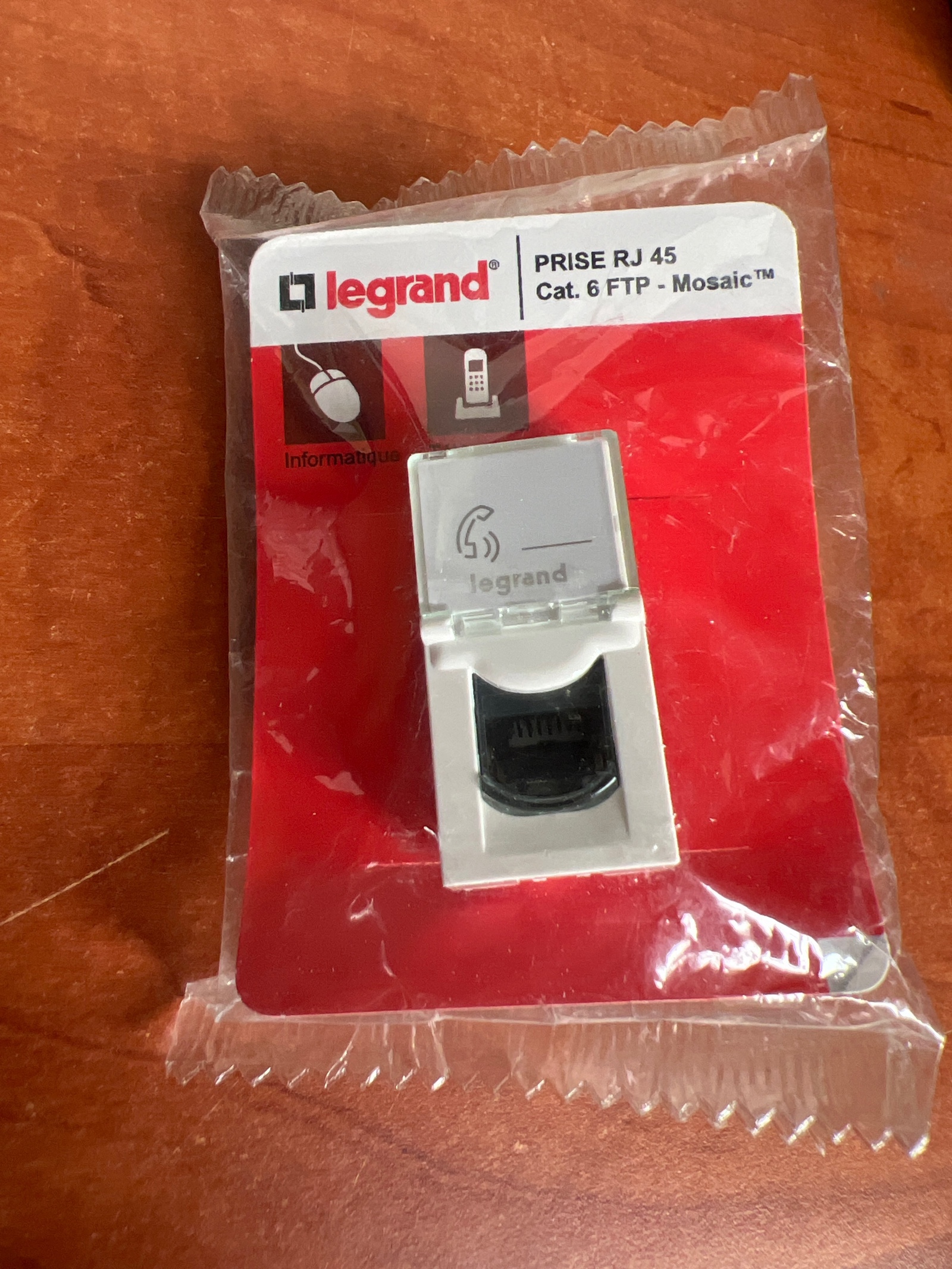 Legrand Prise RJ45 Cat. 6 FTP Mosaic