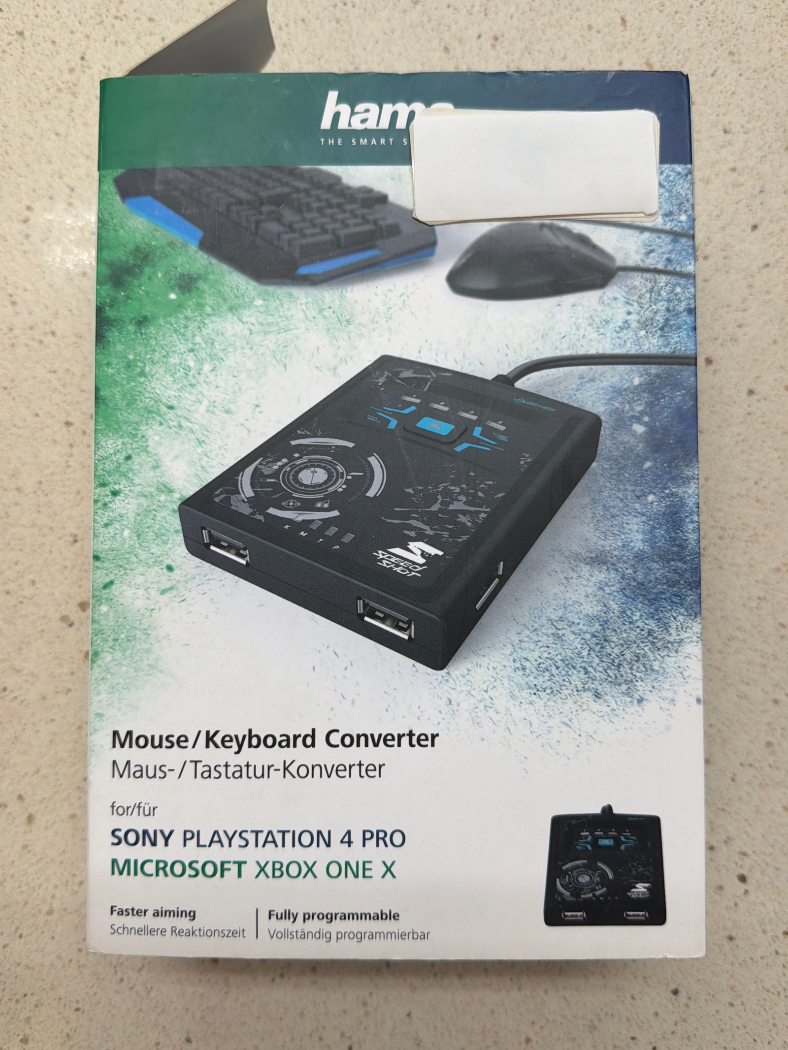 Hama convertisseur clavier/souris pour PS4 Pro et Xbox One X