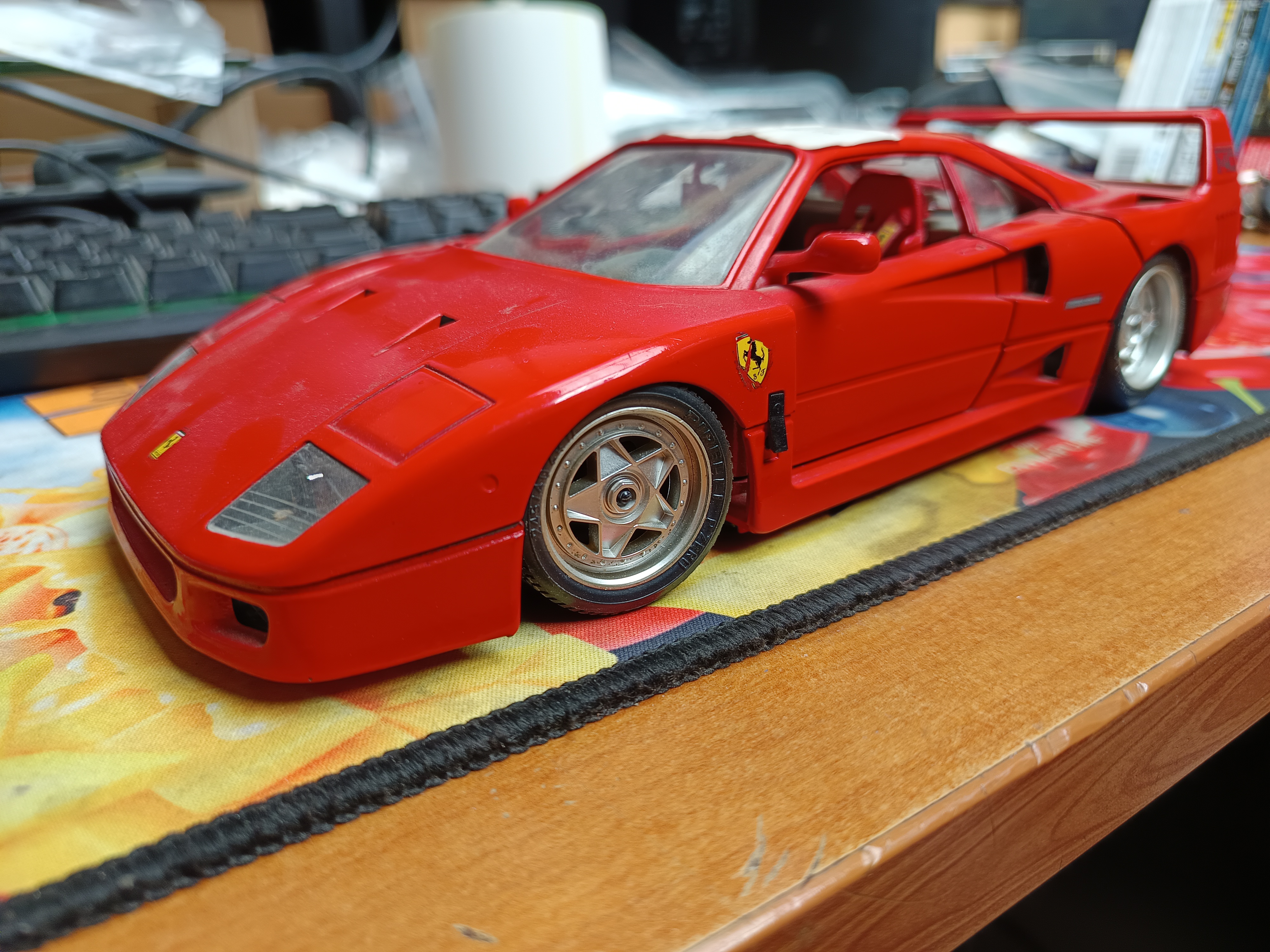 Maquette Ferrari F40 Rouge