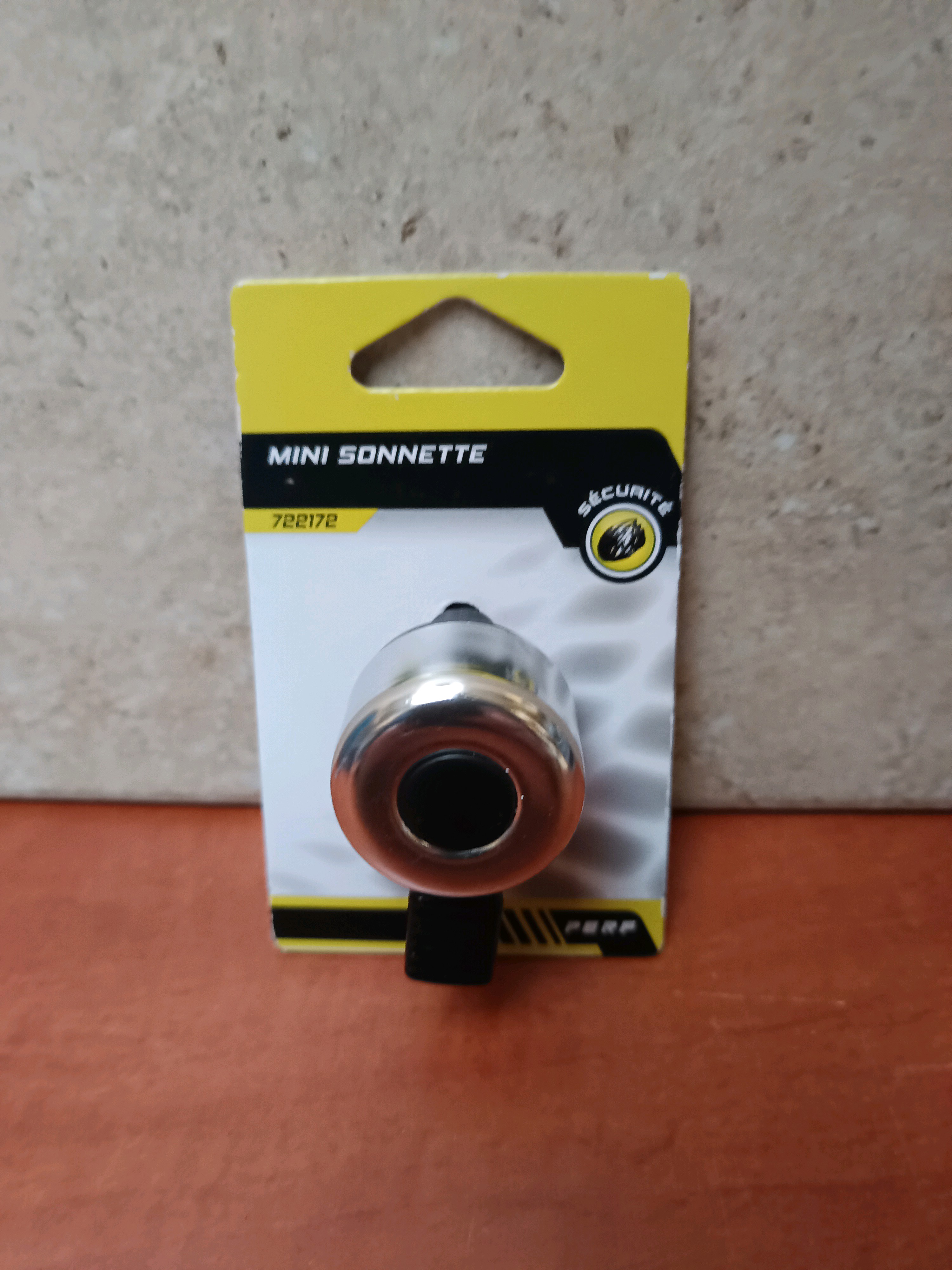 Mini sonnette de vélo - argent