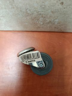 Roulette pivotante de meuble S20PP35