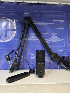 Microphone Audio-Technica ATR2500X avec support