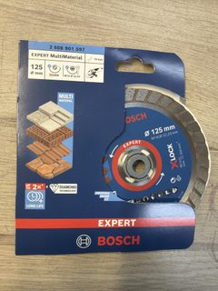 Bosch Expert MultiMaterial X-LOCK disque diamant 125 mm (2 608 901 597)