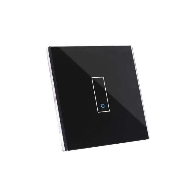 Iotty - Interrupteur double WiFi verre blanc tactile - neuf