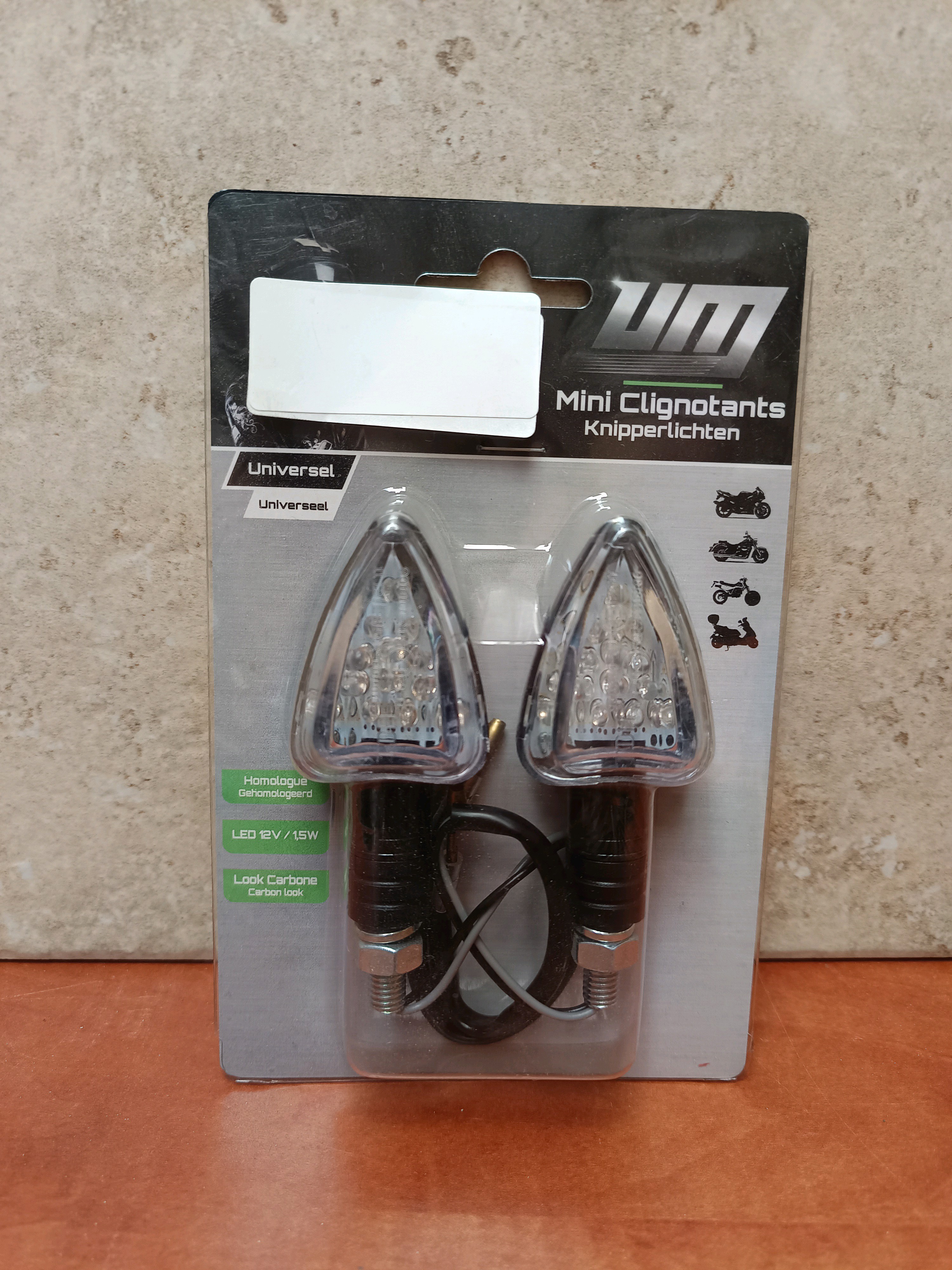 UM Mini Clignotants LED universels