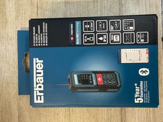 Télémètre laser rechargeable USB-C Erbauer 60 m