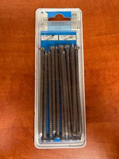 Pointes 125 mm x 2,9 mm (blister)
